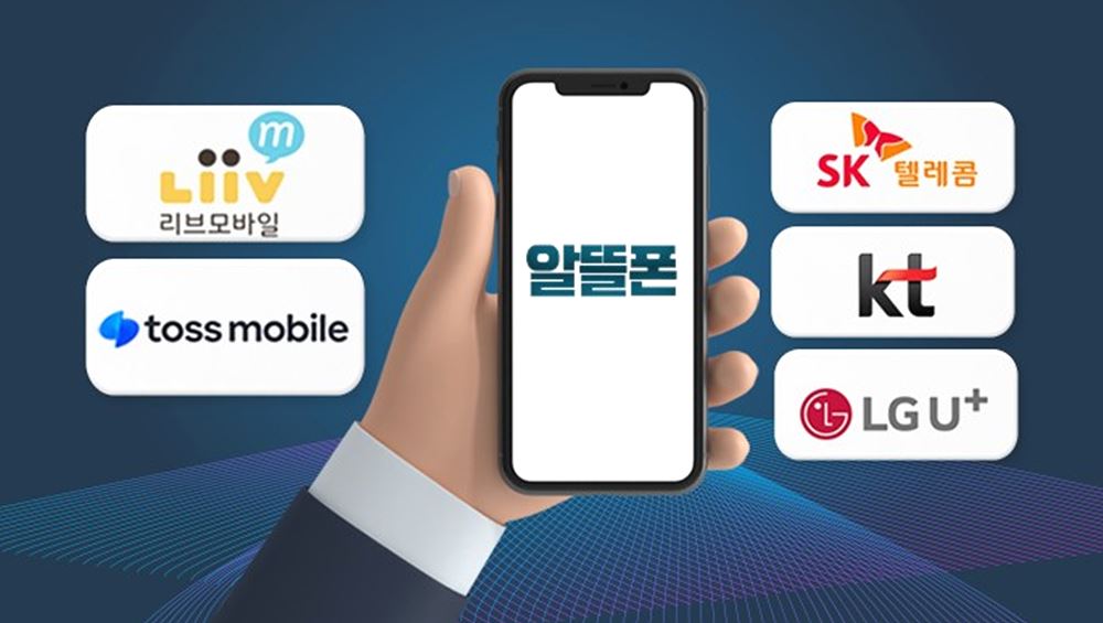 알뜰폰 통신사 (SK텔레콤-KT-LG U+)