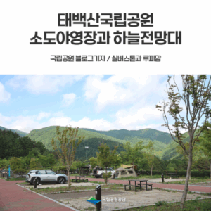 [태백산국립공원] 고원에서 즐기는 시원한 여름휴가 - 소도야영장/하늘전망대