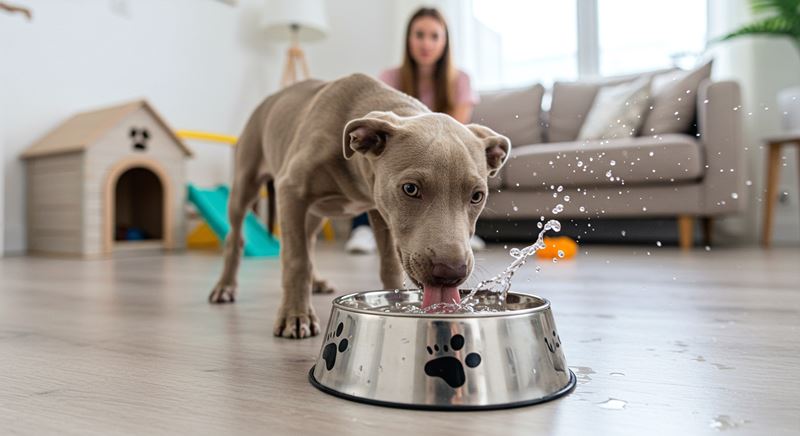 강아지가 물을 많이 마시는 이유