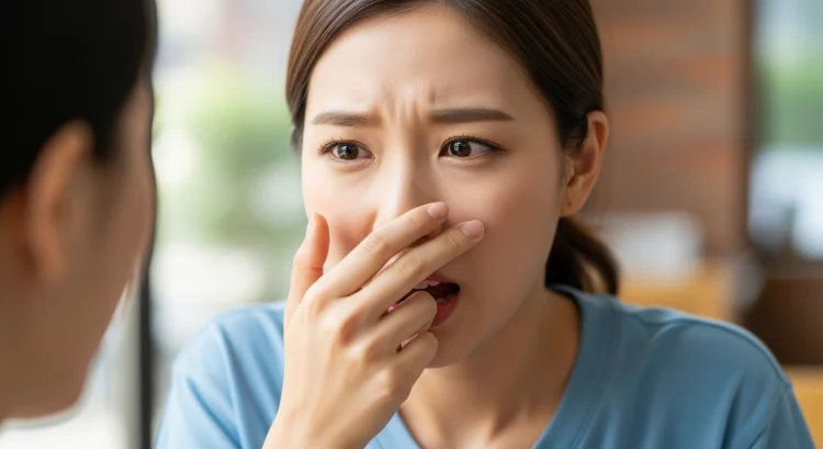 입냄새 제거방법 5가지와 구취가 심한 이유 체크!