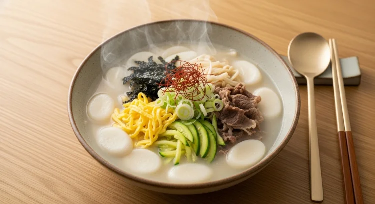 떡국 맛있게 끓이는 법