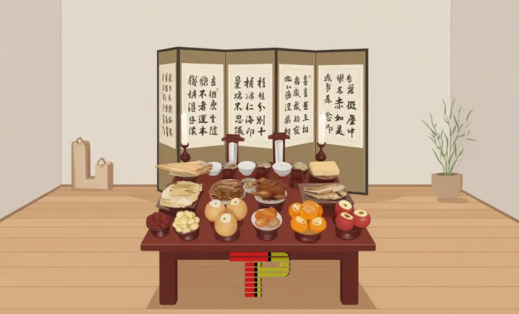 기제사 지내는 순서 절차 상차림 차리는 방법