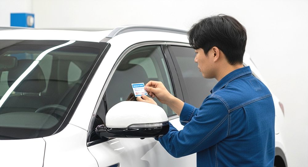 차에 스티커 붙였다고 재물손괴죄로 신고당할까?